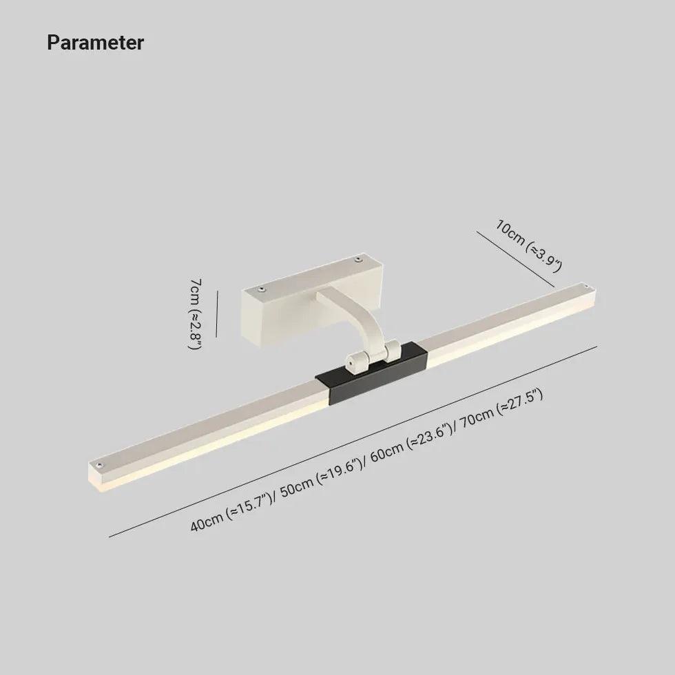 White Minimalist for Bathroom Wall Light - Clowas