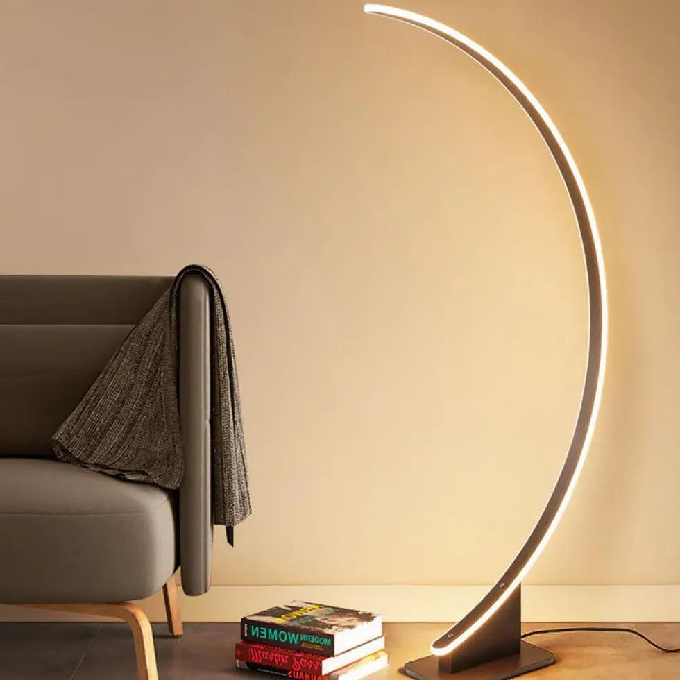 Arc-Shaped LED Modern Minimalist Floor Lamp - Clowas