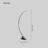 Arc-Shaped LED Modern Minimalist Floor Lamp - Clowas