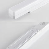 Modern Rectangular Long LED Ceiling Light for Bathroom