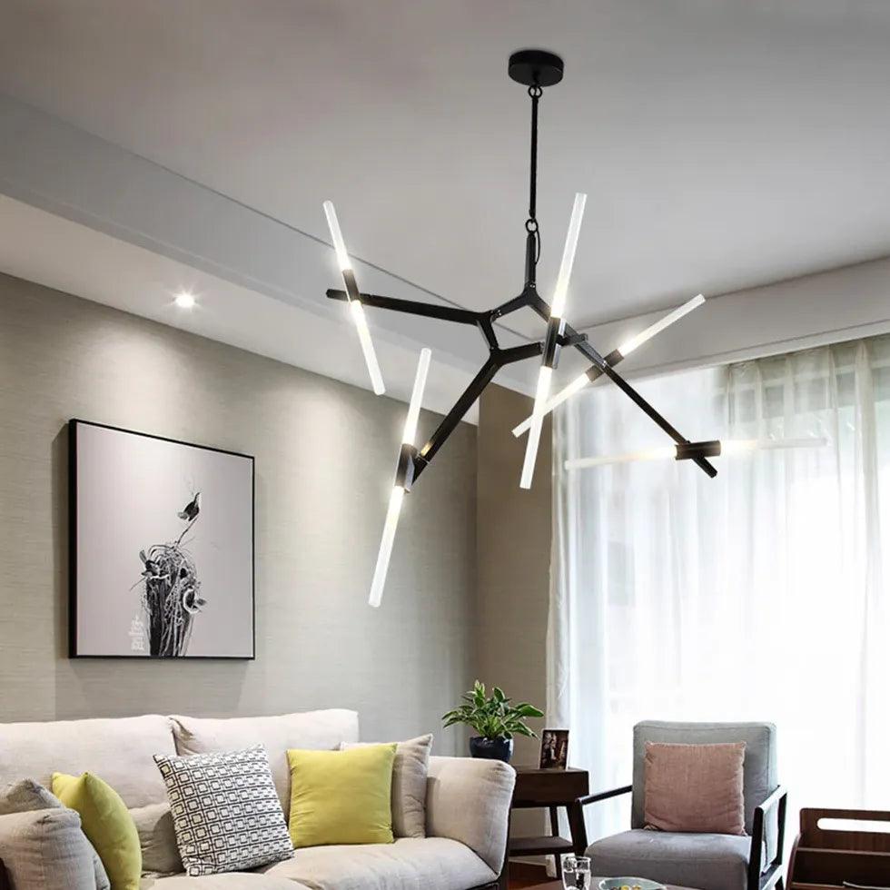 Multi-Rod Modern LED Chandelier Light - Clowas