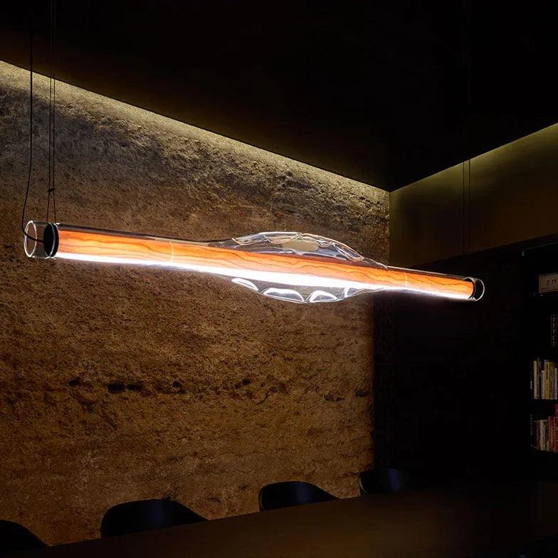 Tubular Modern LED Dining Room Pendant Light - Clowas