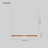 Tubular Modern LED Dining Room Pendant Light - Clowas