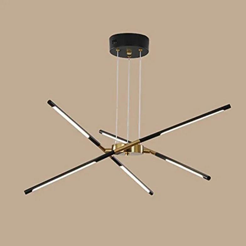 Black LED Branch Structure Chandelier - Clowas