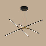 Black LED Branch Structure Chandelier - Clowas