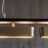 Linear Metal Dining Room LED Pendant Light - Clowas
