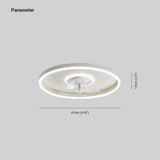 Cloud Ceiling Fan With Light for Bedroom