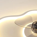 Cloud Ceiling Fan With Light for Bedroom