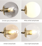 Glass Globe Modern LED Ceiling Light