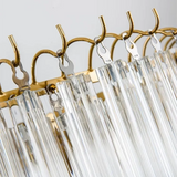 Luxury Crystal Tier Chandelier Dimmable for Living Room
