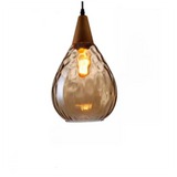 Vintage Handblown Glass Pendant Light Dimmable for Dining Rooms