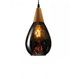 Vintage Handblown Glass Pendant Light Dimmable for Dining Rooms