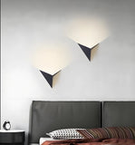 Minimalist Iron Triangle Wall Light