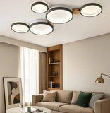 Nordic Flush Ceiling Light Metal Dimmable for Living Room
