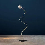 Elegant Glass Flower Outdoor Floor lamps - Clowas