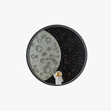 Creative Moon LED Round Wall Light for Living Room