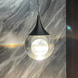 Creative Crystal Glass Ball Pendant Light for Bedside