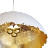 White Globe Art Floor Lamp for Living Room