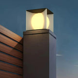 Waterproof Solar Gate Pillar Light for Garden
