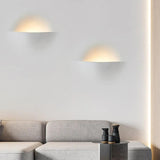 V-shaped modern white recessed wall light - Clowas