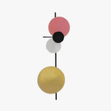 Modern Macaron LED Circle Wall Light for Bedroom