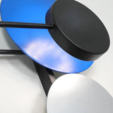 Modern Macaron LED Circle Wall Light for Bedroom