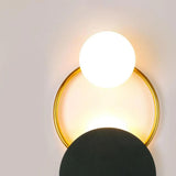 Nordic Round LED Wall Light for Bedroom