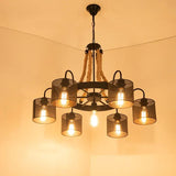 Vintage Industrial Cluster Pendant Light