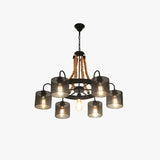 Vintage Industrial Cluster Pendant Light