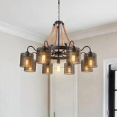 Vintage Industrial Cluster Pendant Light