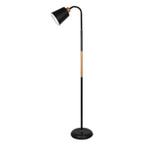 Asymmetrical Simple Double Head Bedroom Lamp Floor