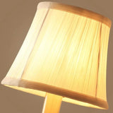 Solid Brass Modern Wall Lights with Fabric Detail