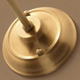 Solid Brass Modern Wall Lights with Fabric Detail