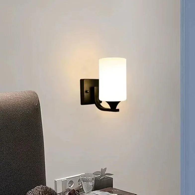 Cylindrical Lampshade Modern Wall Lights - Clowas
