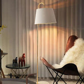 White Minimalist Style Floor Lamp - Clowas