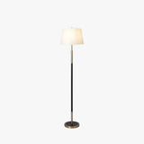 Iron and Fabric Floor Lamp for Living Room