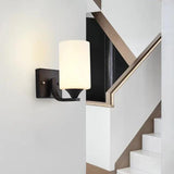 Cylinder Frosted Glass Modern Wall Lights - Clowas