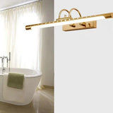 Luxury Brass Bathroom LED Wall Lights