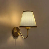 Modern Wall Light with Fabric for Bedroom