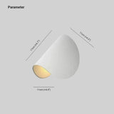 Geometric Folding Creative Wall Bedroom Light