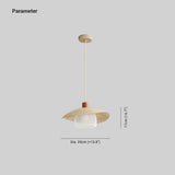 Light Wood Warm White Pendant Light - Clowas