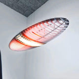 Glass Spaceship Contemporary LED Pendant Lights