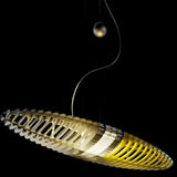 Glass Spaceship Contemporary LED Pendant Lights