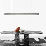 Black Simple Linear Lighting Pendant Lights