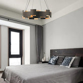 Postmodern Black Pendant Light for Bedroom