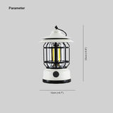 Cylindrical Vintage Camping Outdoor Lights - Clowas