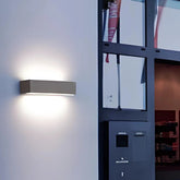 Modern Outdoor Rectangular Wall Light Cement Waterproof for Exterior Walls