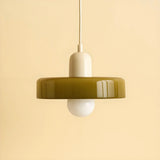 Morandi Pendant Light Glass Height Adjustable for Dining Room