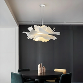 Flower Pendant Light White Dimmable for Modern Dining Rooms