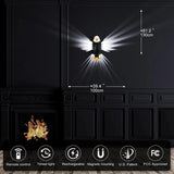 White Eagle Rechargeable LED Magnetic Wall Light for Bedroom